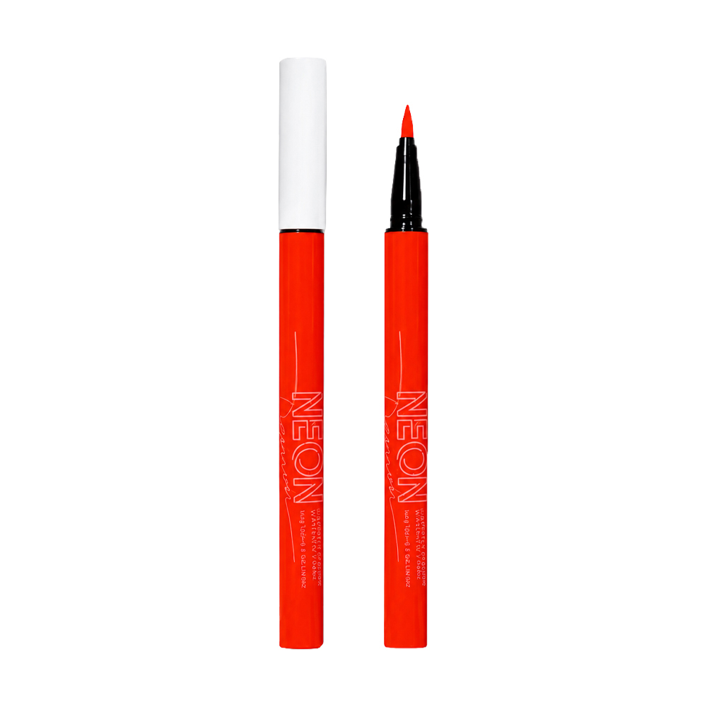 Неоновий маркер для очей Parisa Cosmetics Neon NP-107, 05 Кораловий, 0.6 мл