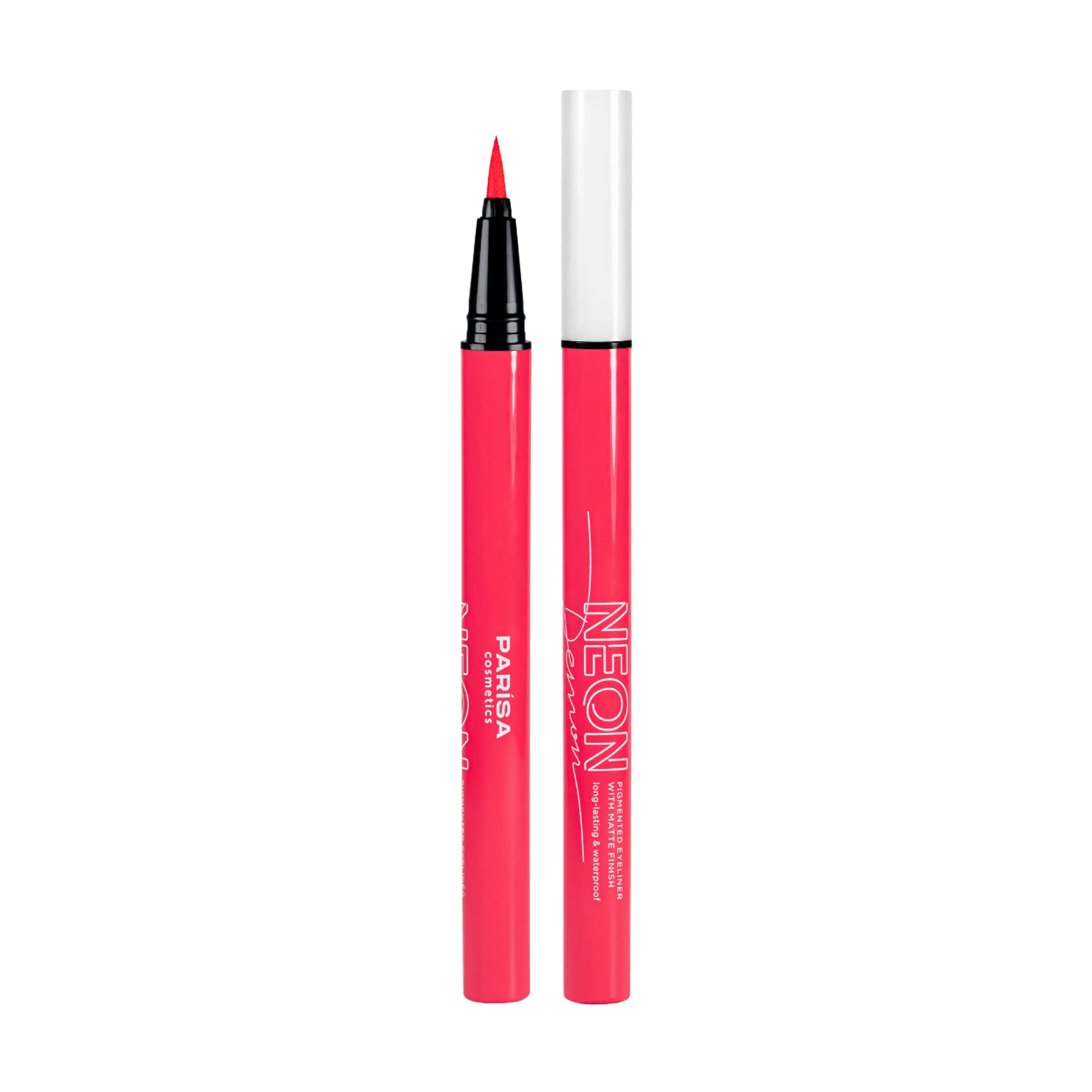 Неоновий маркер для очей Parisa Cosmetics Neon NP-107, 06 Рожевий, 0.6 мл